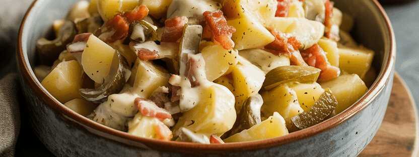 Kartoffelsalat für kalte Buffets