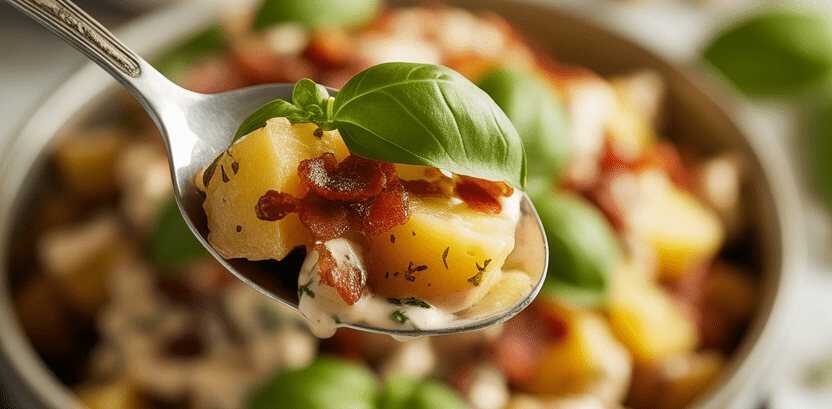 Kartoffelsalat mit Basilikum – Der mediterrane Alltagsheld