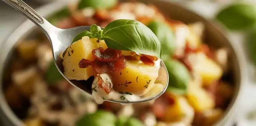 Kartoffelsalat mit Basilikum – Der mediterrane Alltagsheld