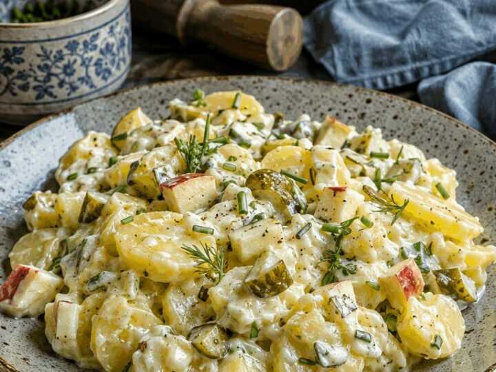 Kartoffelsalat mit Joghurt-Dressing leicht – Kinder lieben dieses Rezept