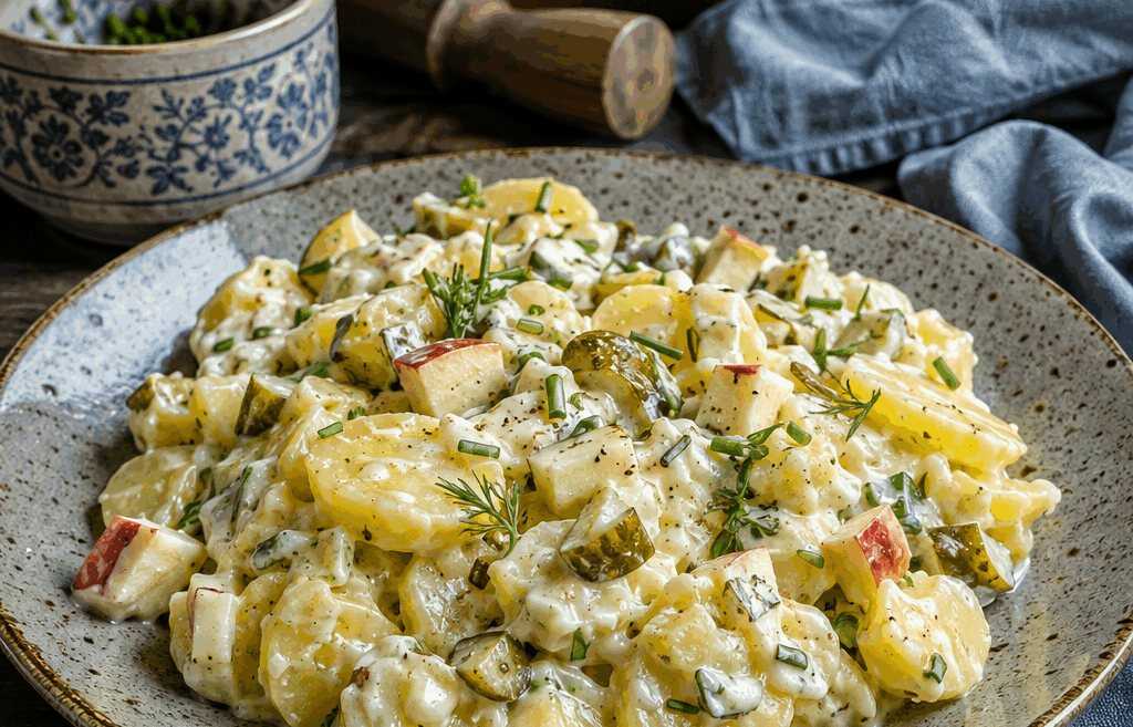 Kartoffelsalat mit Joghurt-Dressing leicht – Kinder lieben dieses Rezept