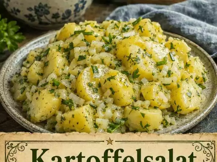 Kartoffelsalat mit Kräuter-Vinaigrette