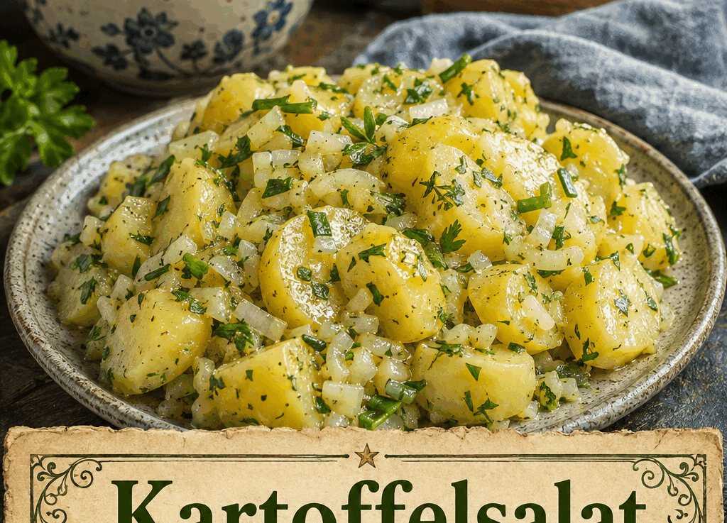 Kartoffelsalat mit Kräuter-Vinaigrette