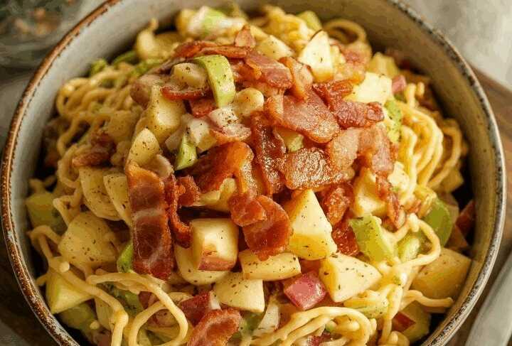 Kartoffelsalat mit Senf und Apfelessig