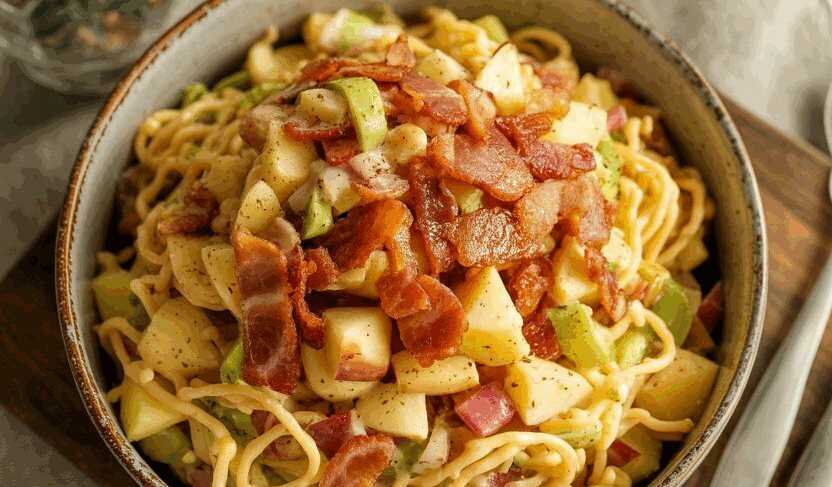 Kartoffelsalat mit Senf und Apfelessig