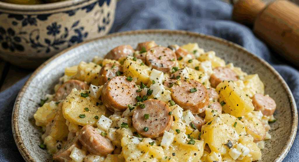 Kartoffelsalat mit Würstchen für Heiligabend – so günstig kann lecker sein