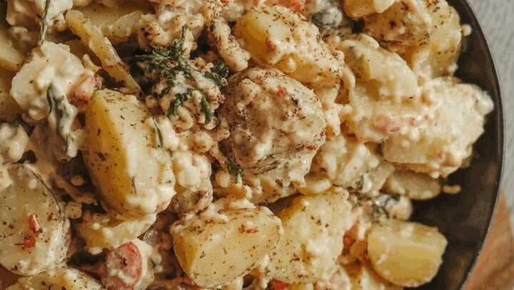 Kartoffelsalat ohne Mayonnaise nach Hausrezept