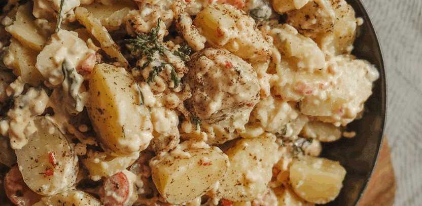 Kartoffelsalat ohne Mayonnaise nach Hausrezept