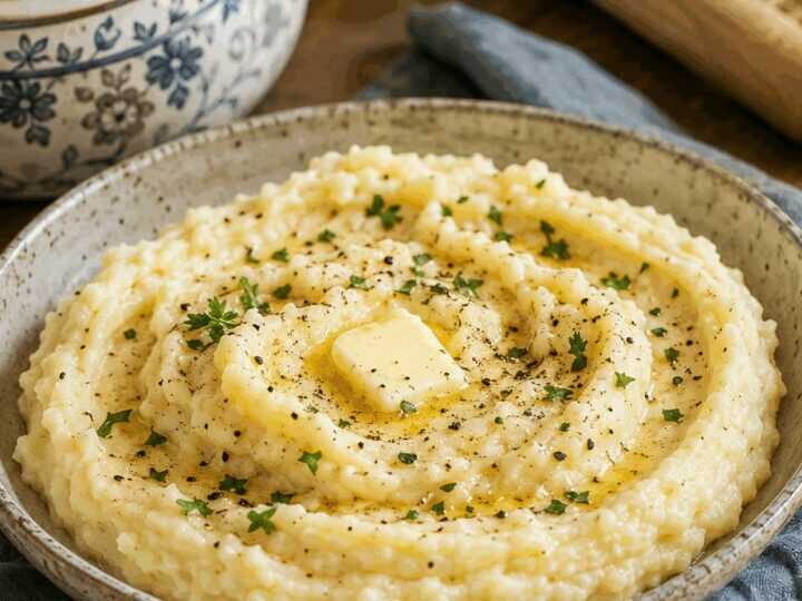 Kartoffel-Sellerie-Püree, perfekt für den schnellen Feierabend