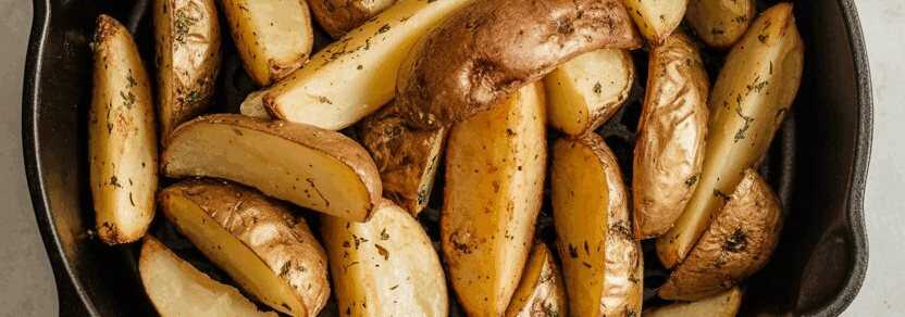 Kartoffelspalten knusprig aus dem Airfryer – so sieht es fertig aus