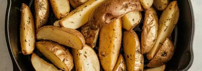 Kartoffelspalten knusprig aus dem Airfryer – so sieht es fertig aus