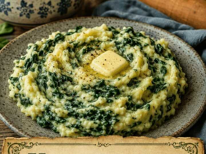 Kartoffelstampf mit Spinat – in 20 Minuten auf dem Tisch