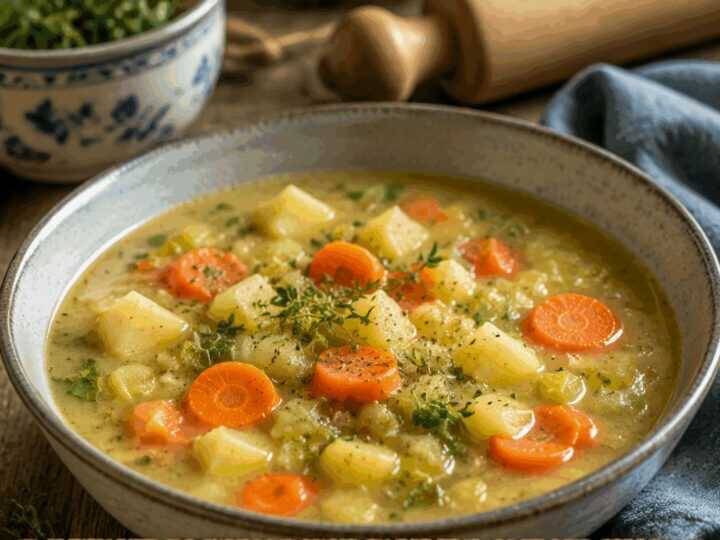 Kartoffelsuppe vegetarisch mit Wurzelgemüse: das Lieblingsrezept der ganzen Familie