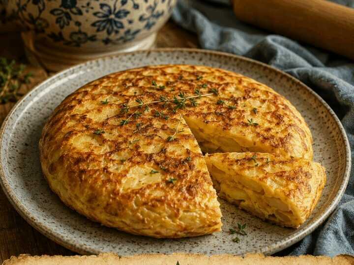 Kartoffeltortilla spanische Art: das Lieblingsrezept der ganzen Familie