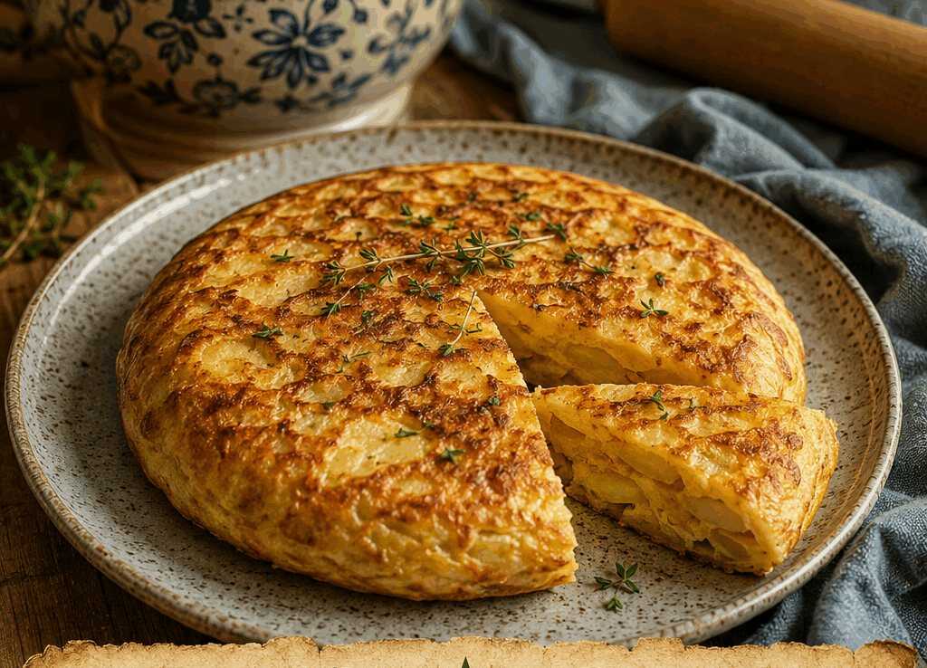 Kartoffeltortilla spanische Art