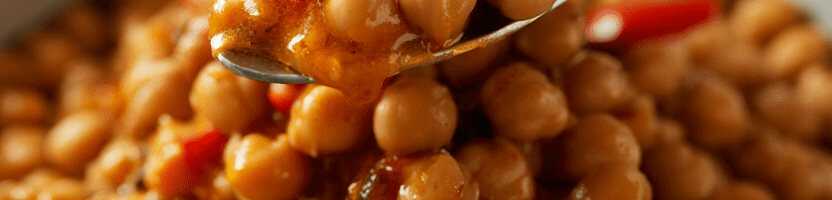 Kichererbsen mit Paprika-Rauchgewürz – so sieht es fertig aus