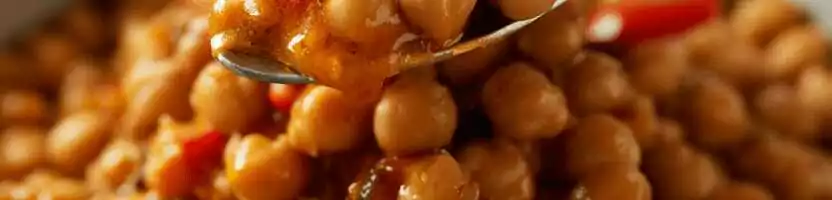 Kichererbsen mit Paprika-Rauchgewürz – so sieht es fertig aus