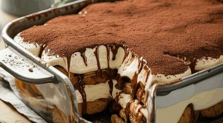 Kinder Bueno Tiramisu in 15 Minuten gemacht