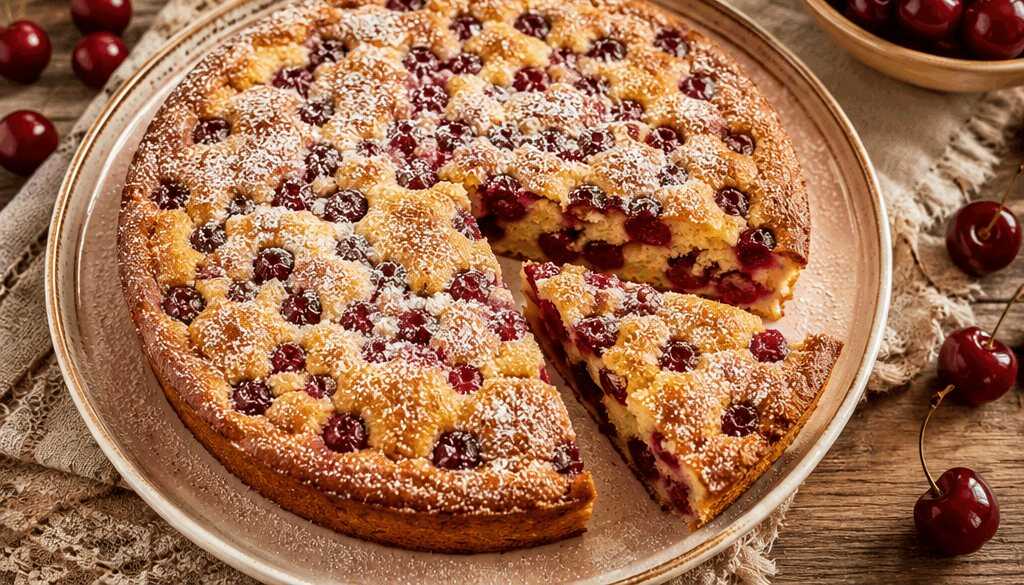 Kirschkuchen: In nur 10 Minuten im Ofen zaubern!