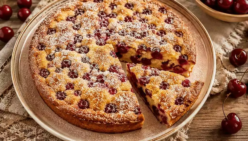 Kirschkuchen: In nur 10 Minuten im Ofen zaubern!