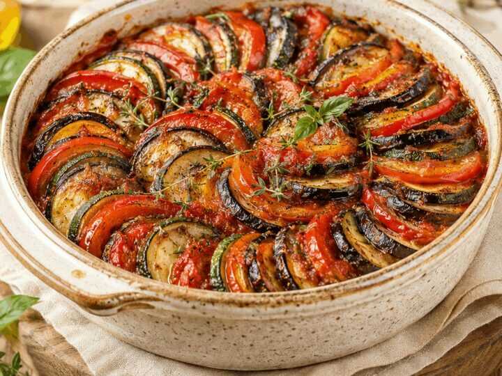 Klassische Ratatouille mit Pepp: Ein sommerliches Gemüsevergnügen!