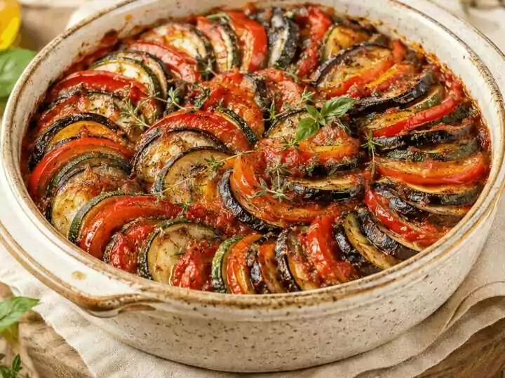 Klassische Ratatouille mit Pepp: Ein sommerliches Gemüsevergnügen!