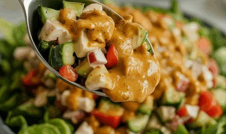 Klassischer Beilagensalat mit Senf-Vinaigrette