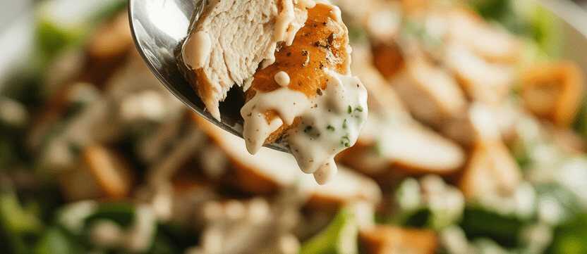 Caesar Salat für vier mit Ciabatta-Croûtons und Parmigiano