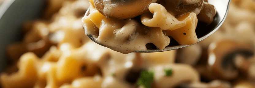 Knoblauch Champignons In Leckere Rahmsoße in 20 Minuten – so sieht es fertig aus