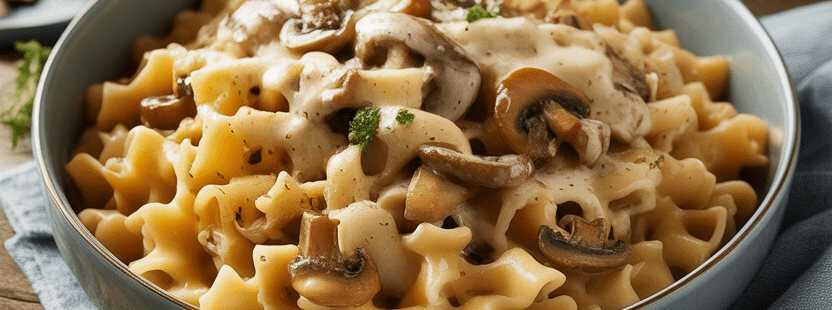 Knoblauch Champignons In Leckere Rahmsoße in 20 Minuten