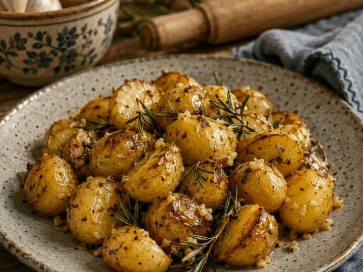 Knoblauch-Butter-Kartoffeln aus dem Ofen, einmal probiert, immer wieder gemacht