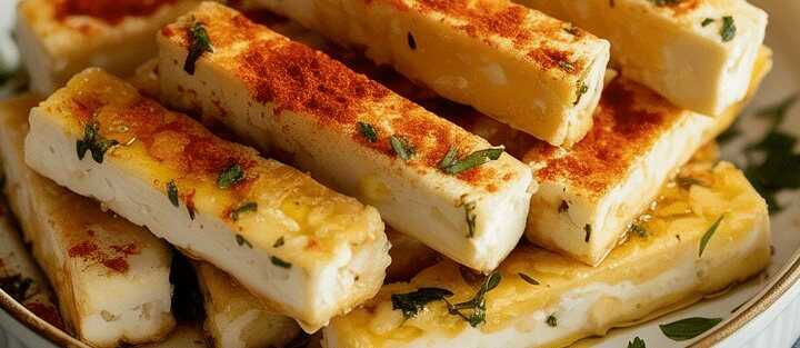 Knusprige Feta-Sticks aus dem Airfryer