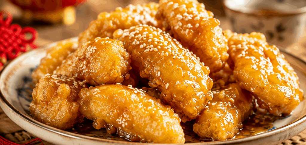 Knusprige frittierte Bananen auf chinesische Art: Das süße Highlight für deinen Gaumen! – so sieht es fertig aus