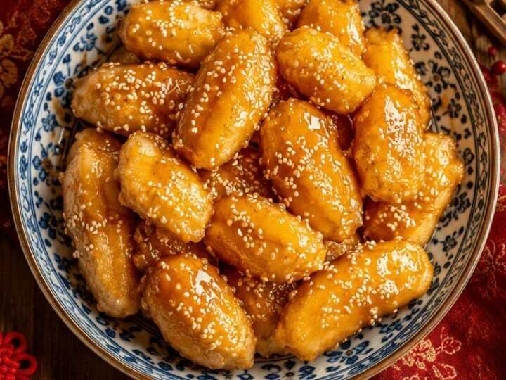 Knusprige frittierte Bananen auf chinesische Art: Das süße Highlight für deinen Gaumen!