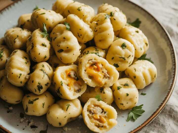 Knusprige Gnocchi mit Kräutern aus dem Airfryer