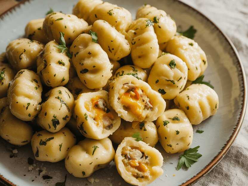 Gnocchi mit Kräutern aus dem Airfryer