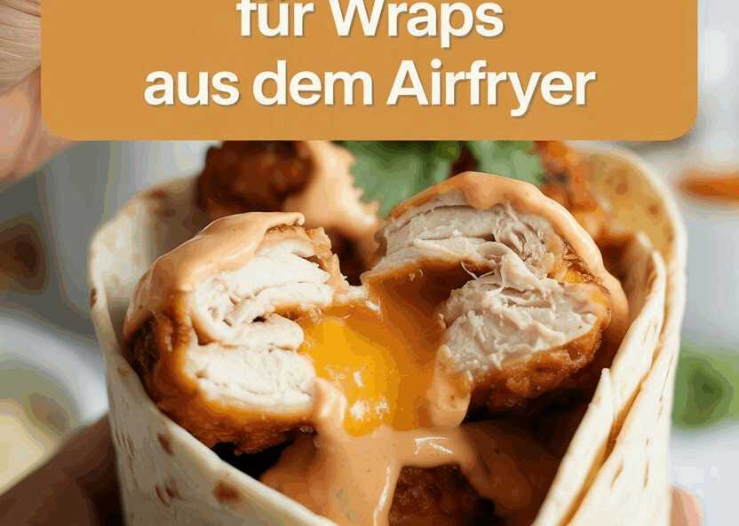Hähnchen-Bites für Wraps aus dem Airfryer