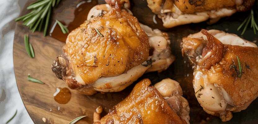Hähnchenkeulen im Airfryer