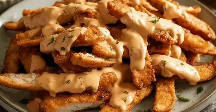 Hähnchenstreifen im Airfryer
