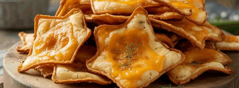 Käsechips aus dem Airfryer