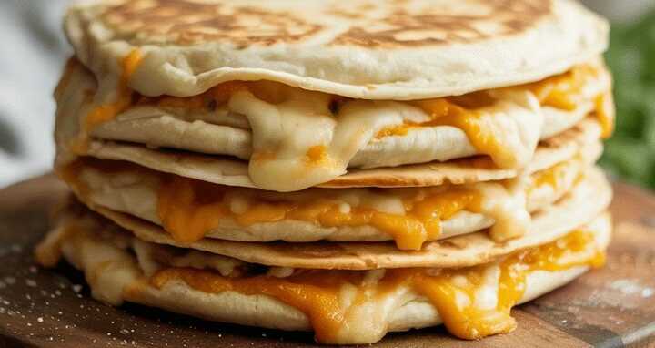 Knusprige Käse-Tortillas aus dem Airfryer