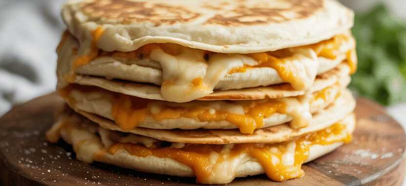 Käse-Tortillas aus dem Airfryer