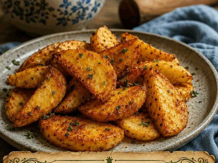 Knusprige Kartoffelecken aus dem Airfryer – Kinder lieben dieses Rezept