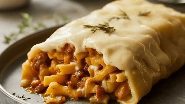 Knusprige Kartoffeltaschen mit 400 g Doppelrahm Frischkäse