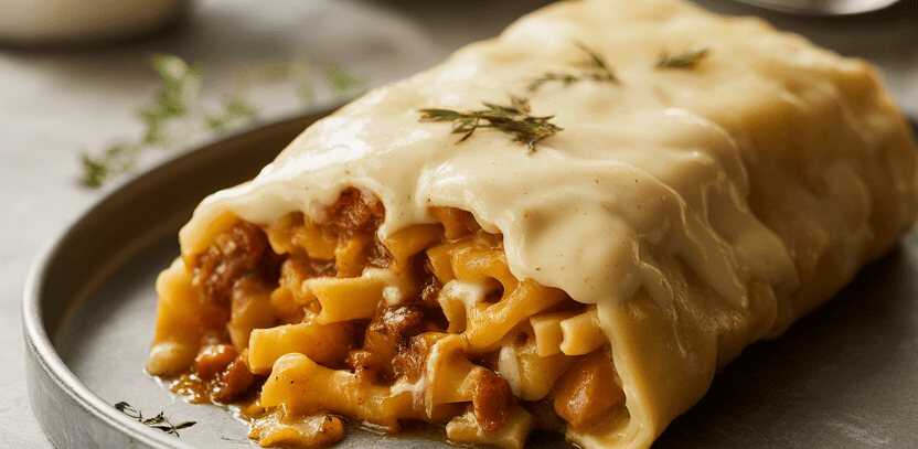 Knusprige Kartoffeltaschen mit 400 g Doppelrahm Frischkäse