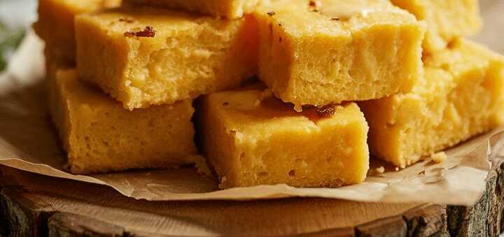 Knusprige Polenta-Ecken aus dem Airfryer