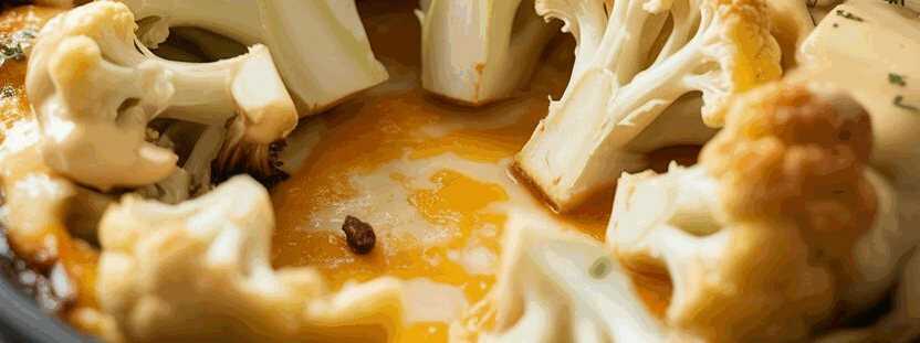 Blumenkohl mit wenig Zutaten in 15 Minuten im Ofen