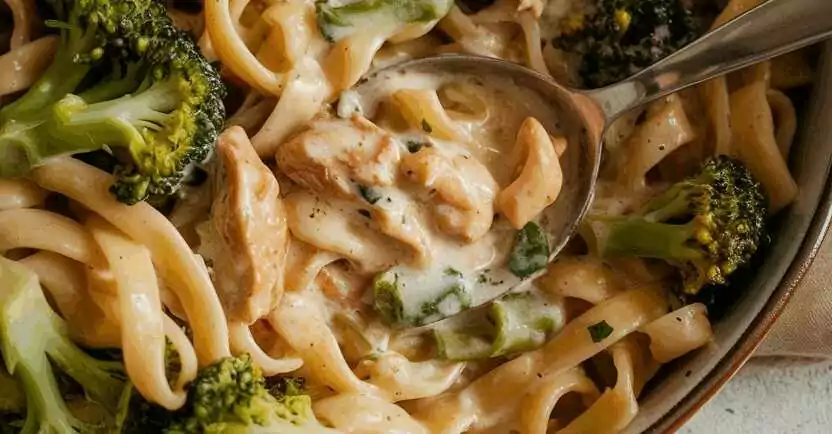 Kochen Sie 400 g Pasta mit Brokkoli es ist soooo lecker