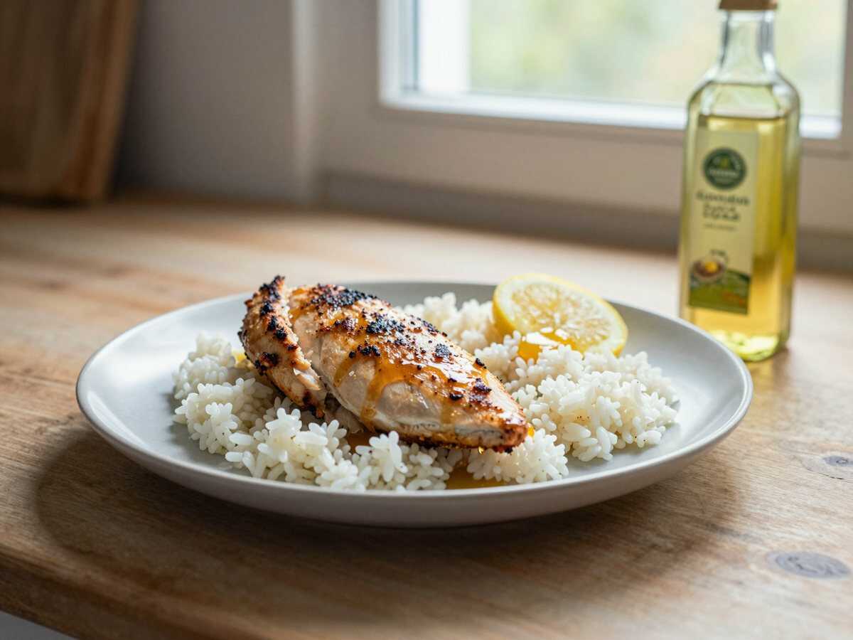 Köstlich gesunde griechische Hähnchenschalen für dein perfektes Meal-Prep-Erlebnis! – während der Zubereitung