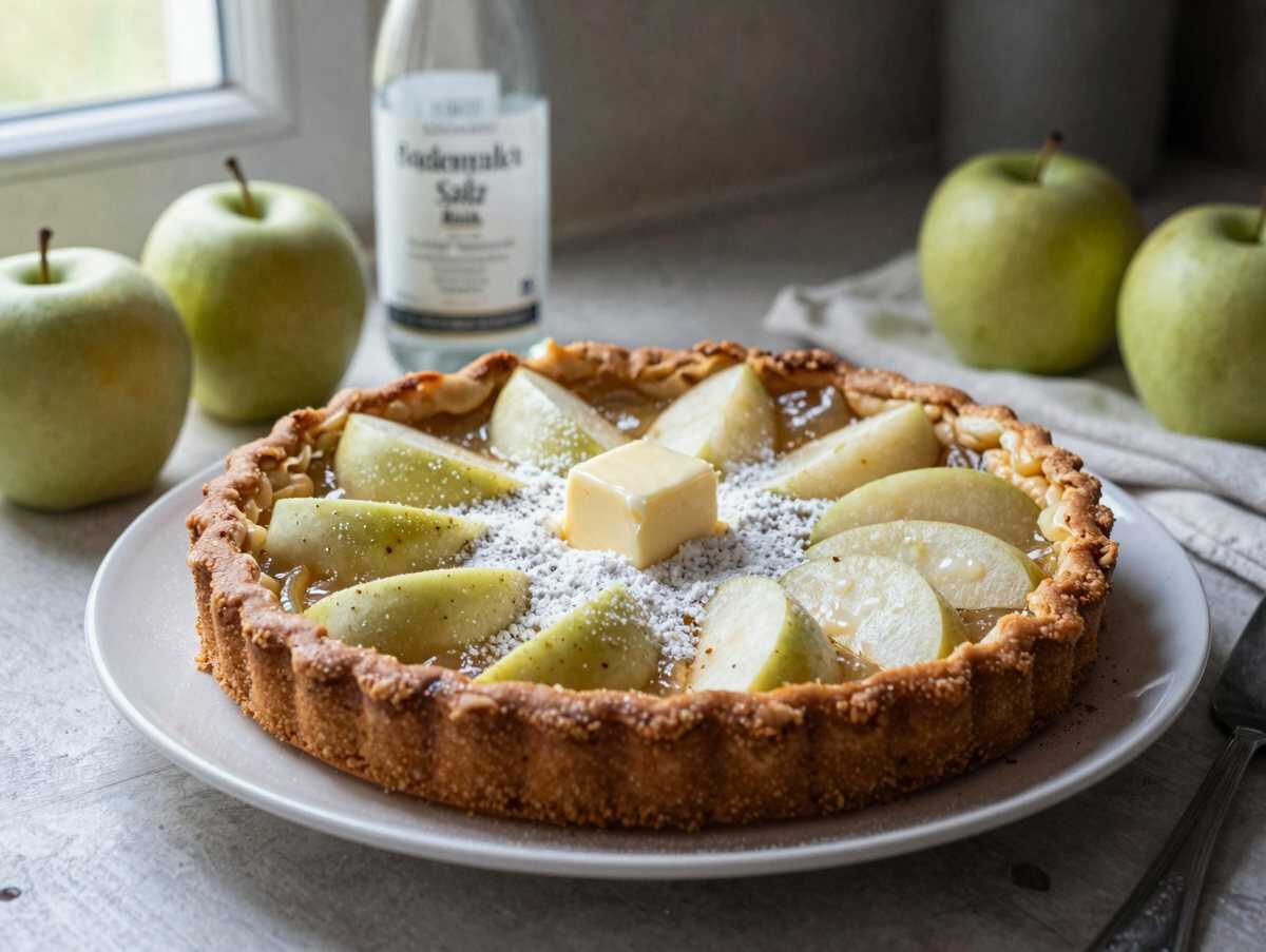 Köstliche Apfel-Baiser-Torte: Das unwiderstehliche Rezept zum Nachbacken! – während der Zubereitung
